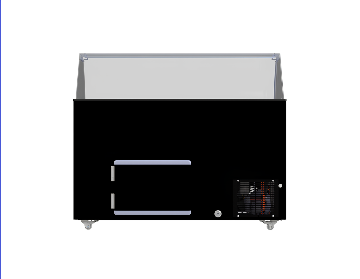 VITRINE À CREME GLACÉE TENERIFE NOIR 10X5 LTR - 7472.0134 - COMBISTEEL