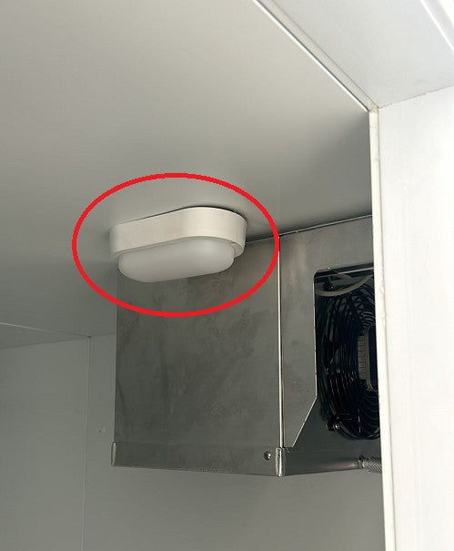 LAMPE POUR CHAMBRE FROIDE POSITIVE/NEGATIVE 7489 - 7489.0003 - COMBISTEEL