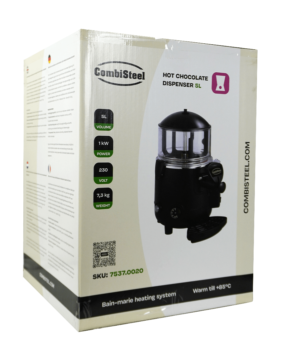 DISTRIBUTEUR DE CHOCOLAT CHAUD 5L - 7537.0020 - COMBISTEEL