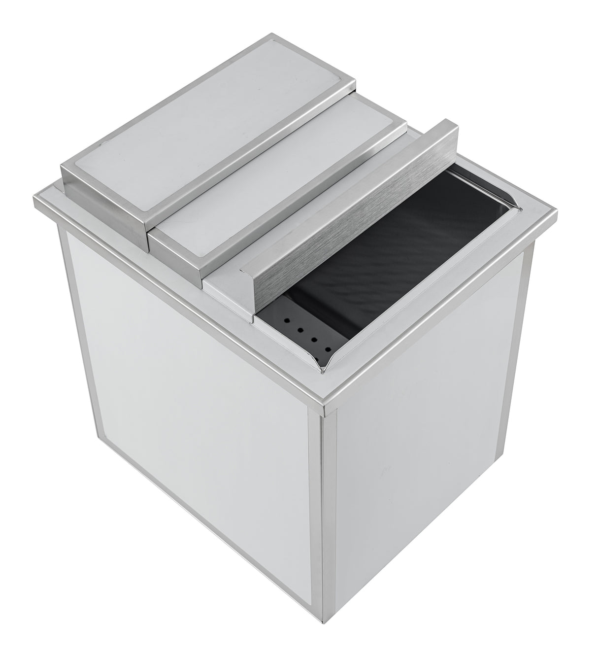 BAC À GLACE ENCASTRABLE EN ACIER INOXYDABLE - 7538.0005 - COMBISTEEL