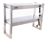 ÉTAGÈRE CHAUFFANTE EN HALOGENE 2 NIVEAUX 900 DÉMONTABLE - 7539.0045 - COMBISTEEL