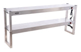 ÉTAGÈRE CHAUFFANTE EN HALOGENE 2 NIVEAUX 1500 DÉMONTABLE - 7539.0055 - COMBISTEEL