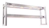 ÉTAGÈRE CHAUFFANTE EN HALOGENE 2 NIVEAUX 1500 DÉMONTABLE - 7539.0055 - COMBISTEEL