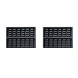 GAUFRIER ROTATIF 2PCS GAUFRE DE BRUXELLES - 7540.0070 - COMBISTEEL