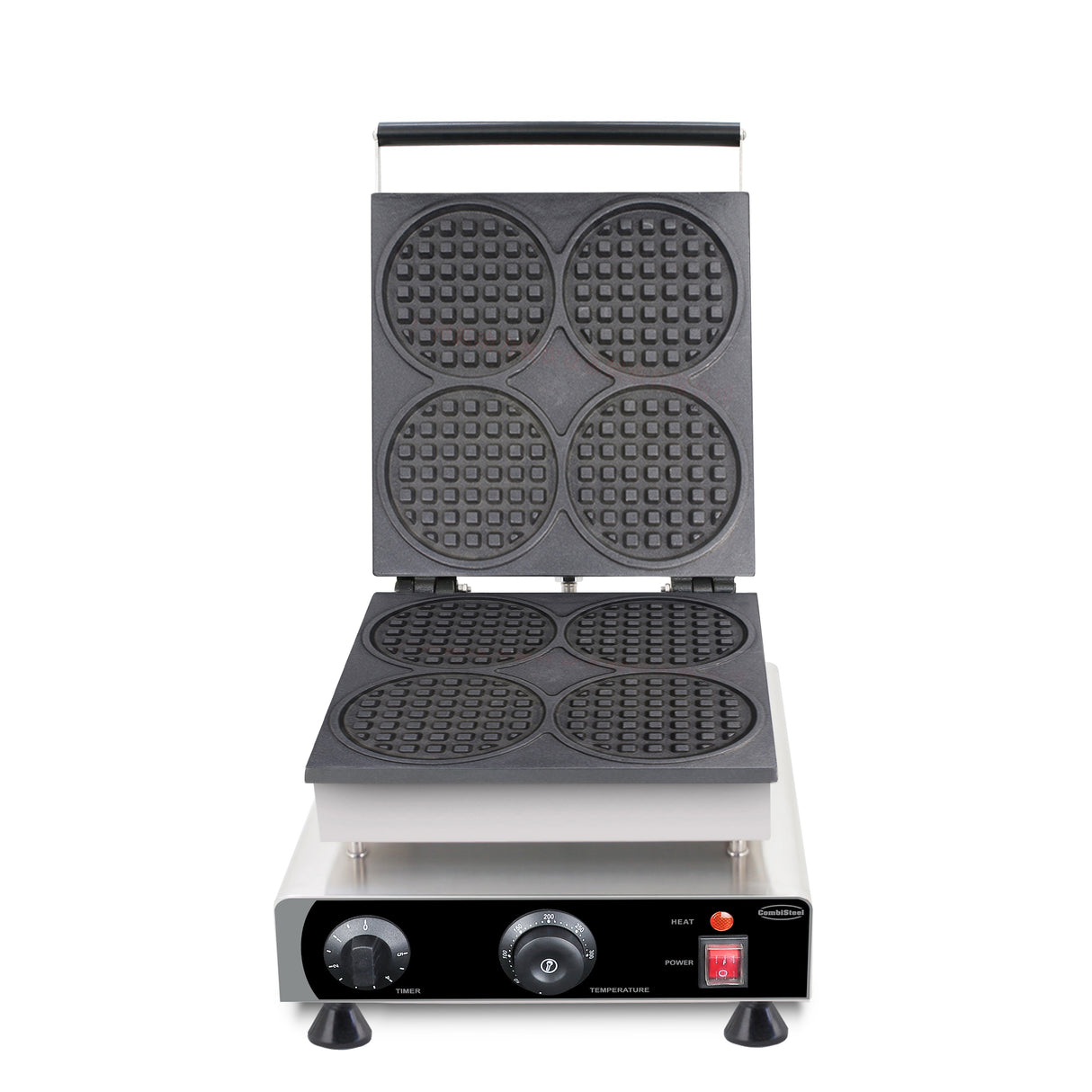 GAUFRIER 4PCS GAUFRES RONDES - 7540.0080 - COMBISTEEL