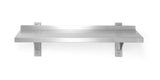 Étagère murale réglable, simple, avec 2 supports - HENDI