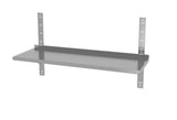 Étagère murale réglable, simple, avec 2 supports - HENDI