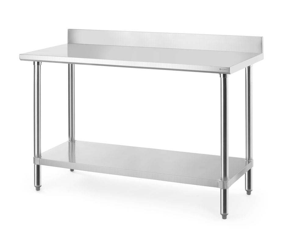 Table de travail avec dosseret - HENDI