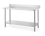 Table de travail avec dosseret - HENDI