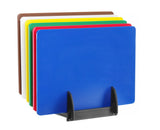 Set de 6 planches à découper HACCP avec rack - HENDI