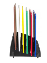 Set de 6 planches à découper HACCP avec rack - HENDI