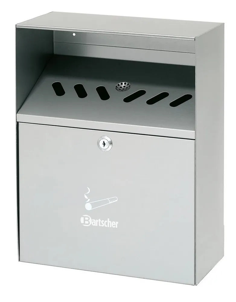 Cendrier mural, argent - BARTSCHER - 860001