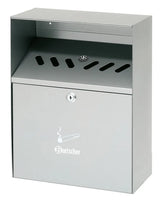 Cendrier mural, argent - BARTSCHER - 860001