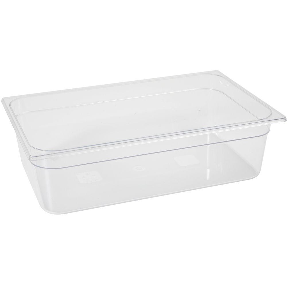 Bac Gastronorme 1/3, HENDI, GN 1/3, 4L, Transparent, 325x176x(H)100mm