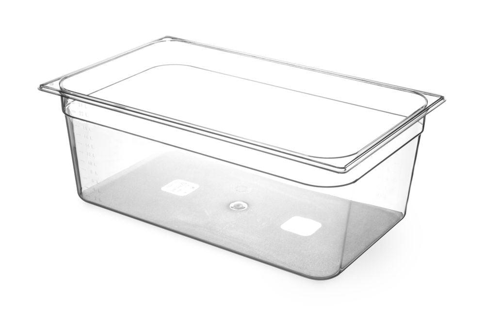 Bac gastronorme 1/1, HENDI, Budget Line, GN 1/1, 14L, 530x325x(H)100mm
