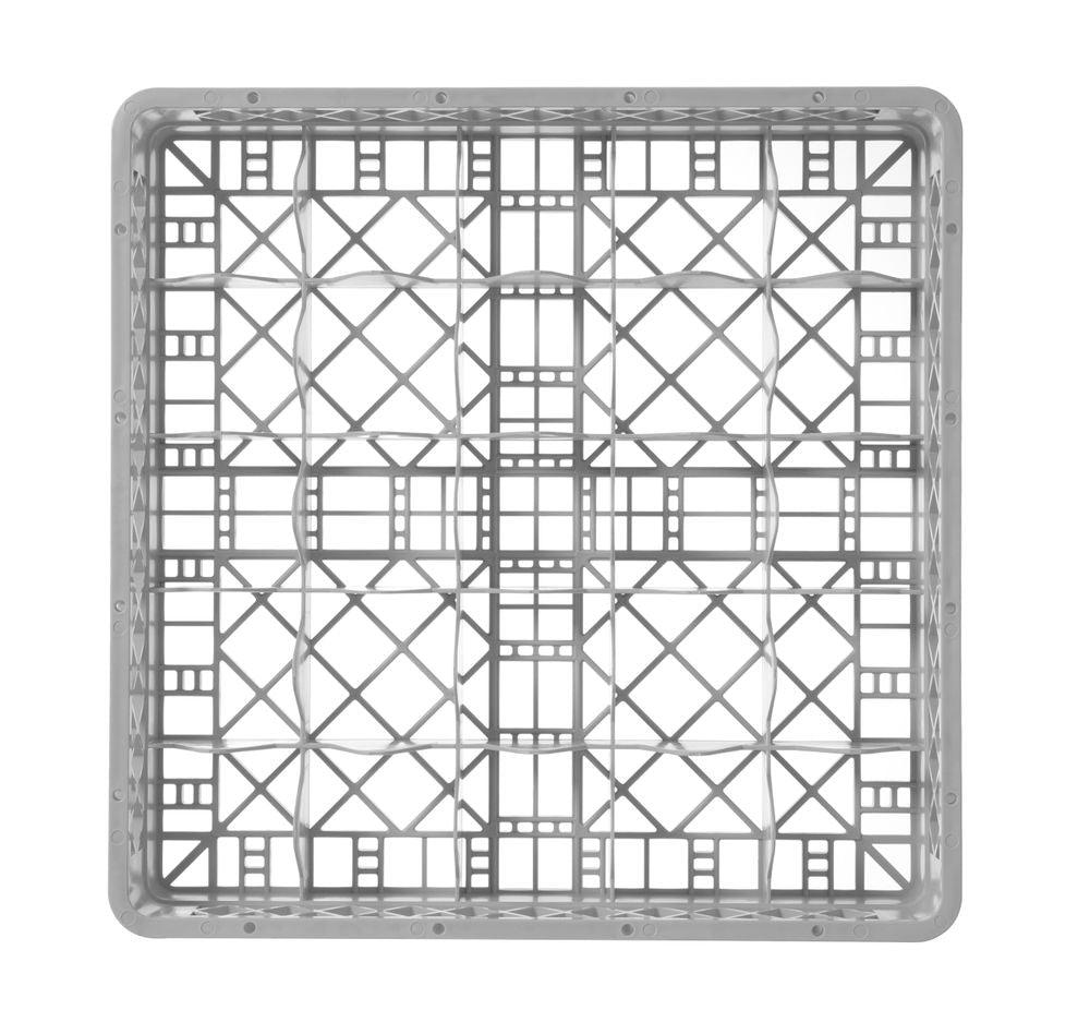 Casier à verres, HENDI, 25 compartiments, 500x500x(H)104mm