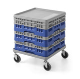 Chariot pour casiers de lavage universels de 500 × 500 mm - HENDI