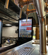 Réfrigérateur de bar avec 1 porte vitrée - 128 litres - CBB1D