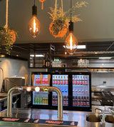 Réfrigérateur de bar avec 3 portes vitrées - 320 litres - CBB3D