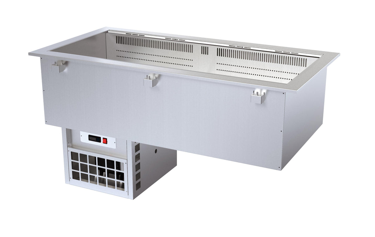 Cuve réfrigérée ventilée 2 GN avec groupe- DISTFORM - CFV10002