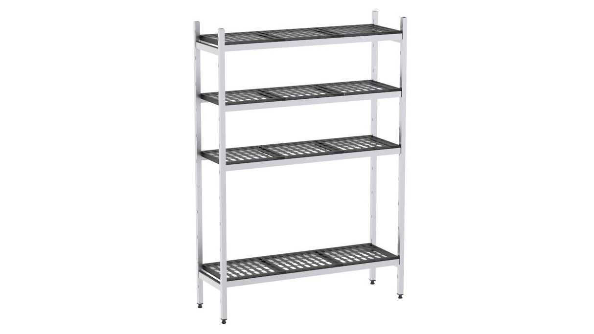 Rayonnage aluminium 1045x370 1700 4 niveaux- DISTFORM - EAL00059