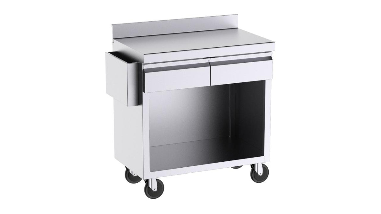 Meuble support pour terrasse sans bavettes latérales 1000x600x1100- DISTFORM - F0072001