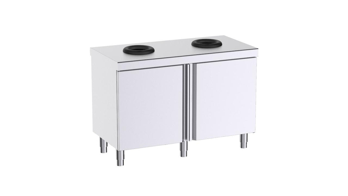 Mobilier central fermé recyclé 1200x600x850- DISTFORM - F0072013