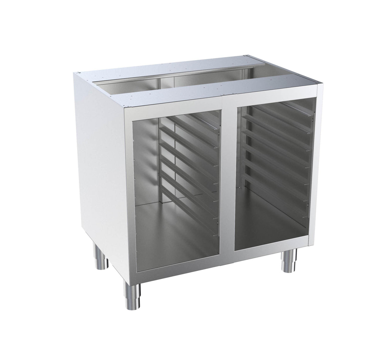 Module avec 1 support de glissières gastronorm GN 1/1 - 400x600x850- DISTFORM - F0080141