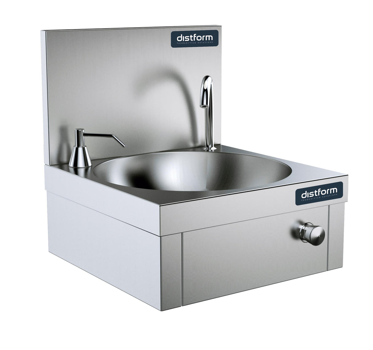 Dosseret mural pour lave-mains 400x300x23- DISTFORM - F0250301