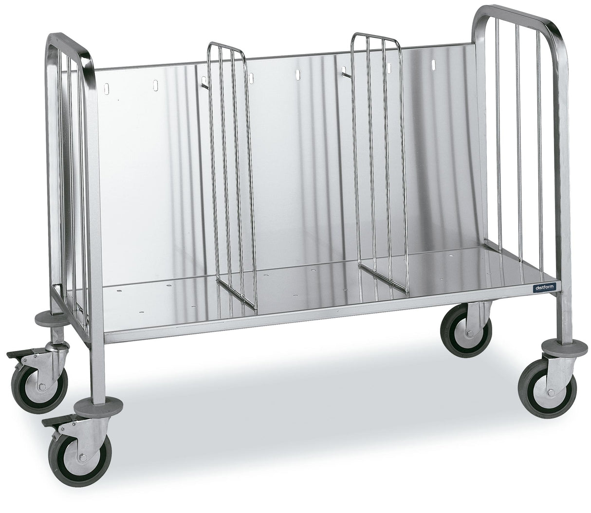 Chariot de rangement d'assiettes et de plateaux simple 1165x570x850- DISTFORM - F0261501