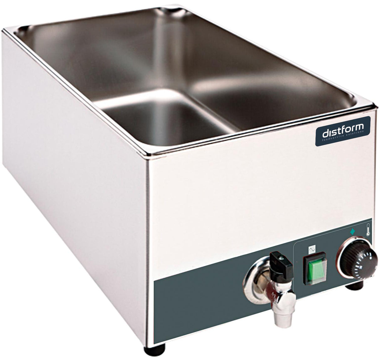 Bain-marie compact de table 580x335x240 1500 W- DISTFORM - F0420401
