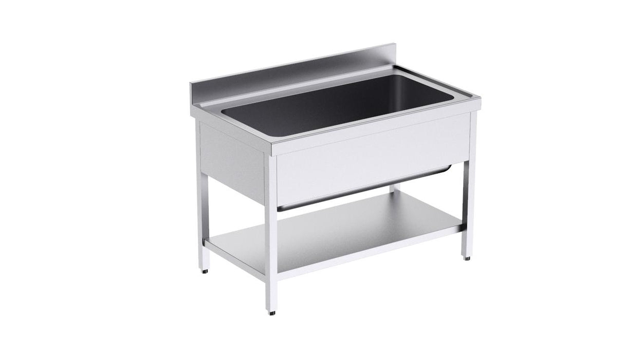 Bâti avec plonge GC 1000x700 et étagère- DISTFORM - FBG0E710