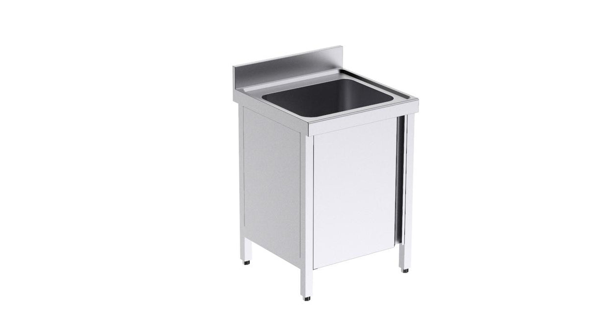 Plonge avec portes 700x700- DISTFORM - FBP07070