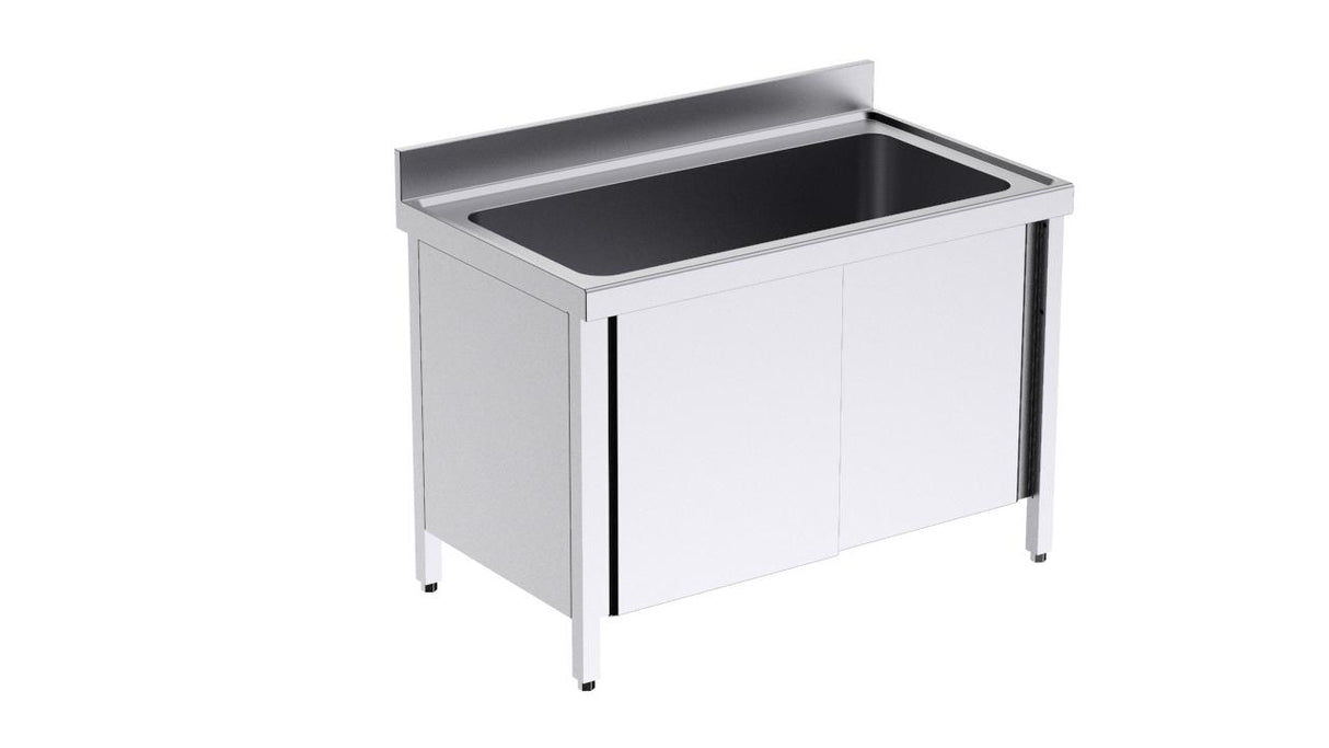 Plonge GC avec portes 1400x700- DISTFORM - FBPG7140