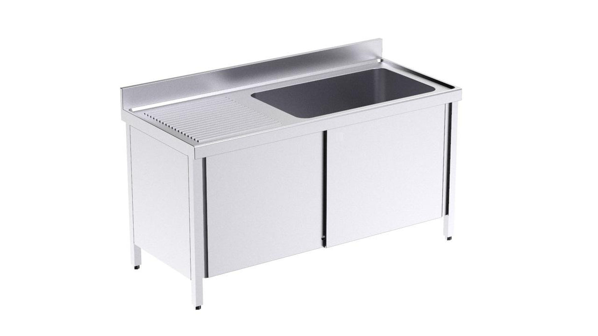 Plonge GC avec portes 1600x700 à gauche- DISTFORM - FBPG716I