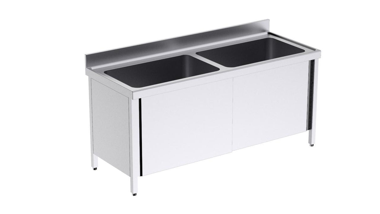 Plonge GC avec portes 1800x700 à droite- DISTFORM - FBPG718D