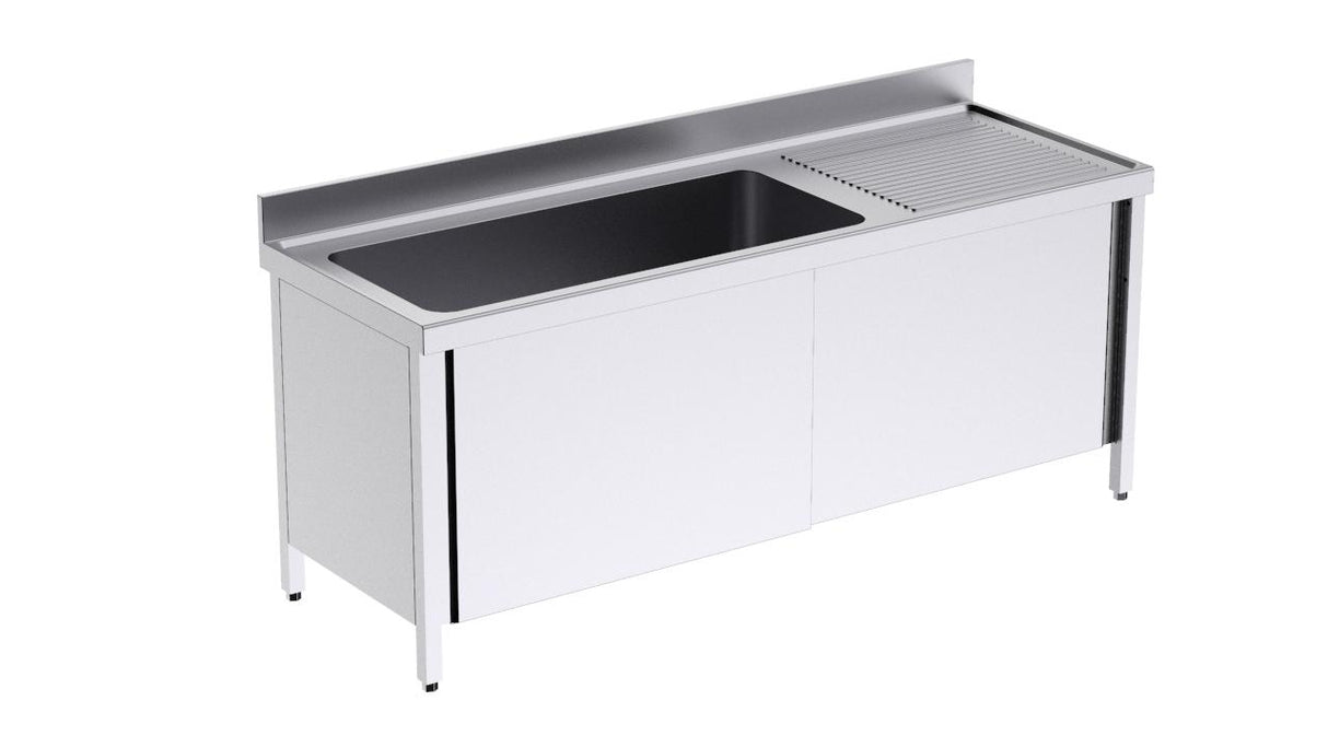 Plonge GC avec portes 2000x700 à droite- DISTFORM - FBPG720D