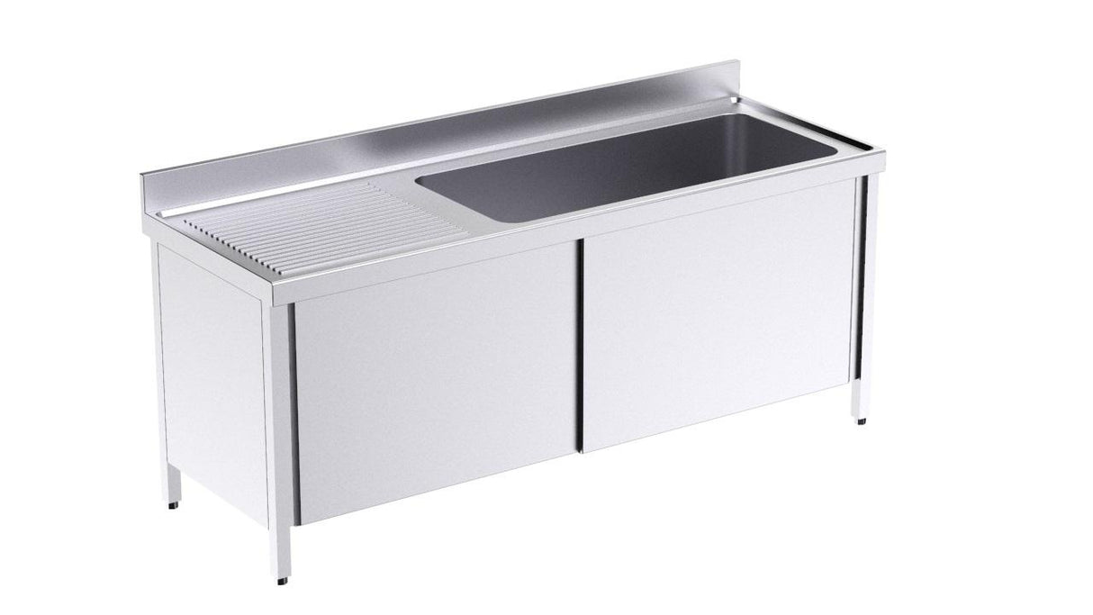 Plonge GC avec portes 2000x700 à gauche- DISTFORM - FBPG720I