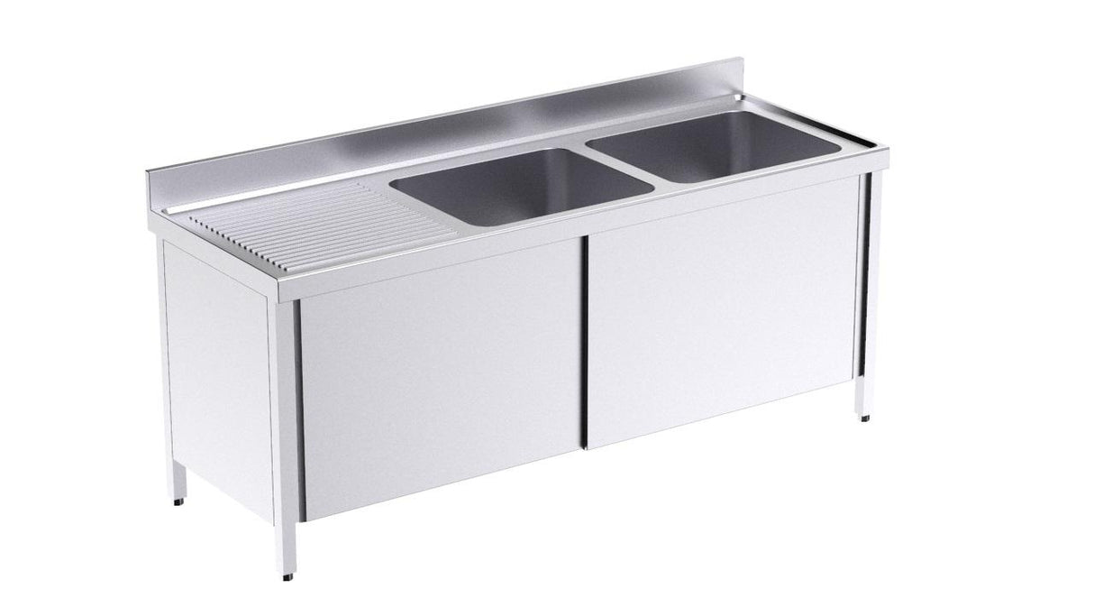 Plonge avec portes 2000x700 à gauche- DISTFORM - FBPI7200