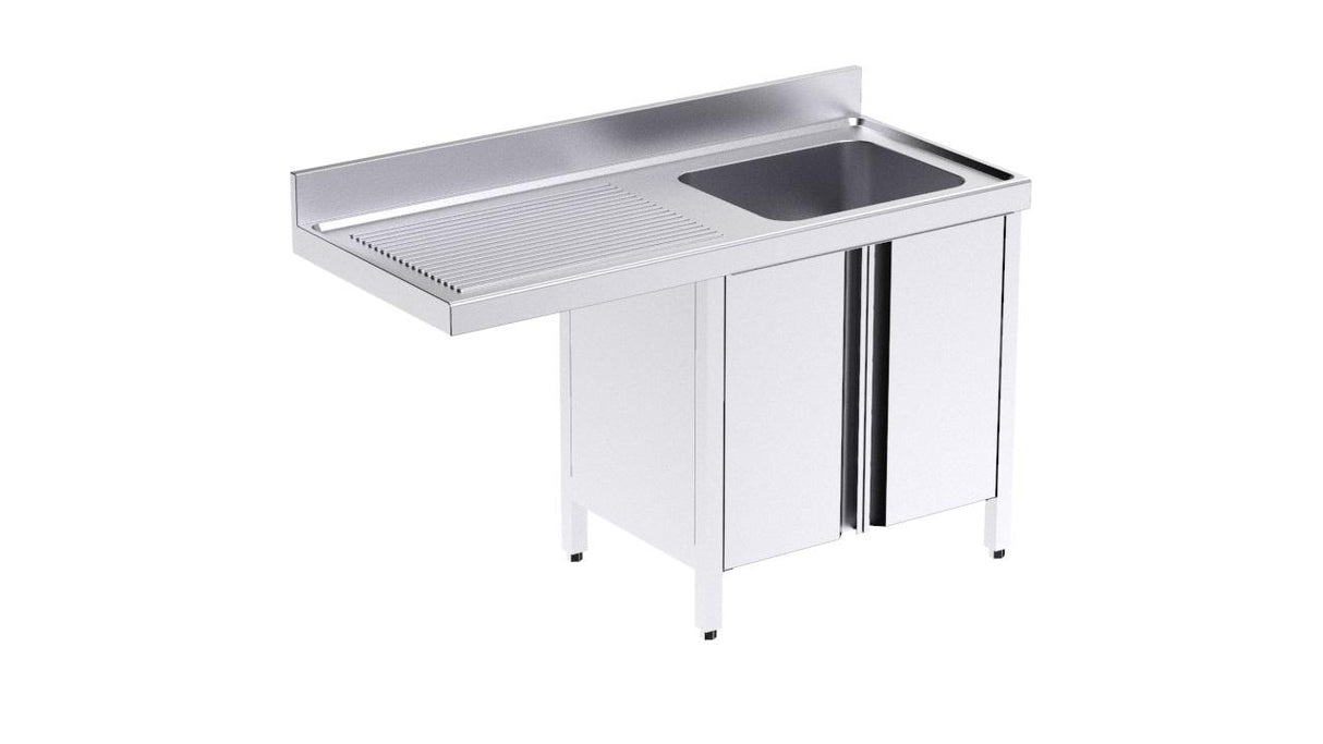 Plonge avec portes 1400x550 G et espace pour lave-vaisselle- DISTFORM - FBPIL514