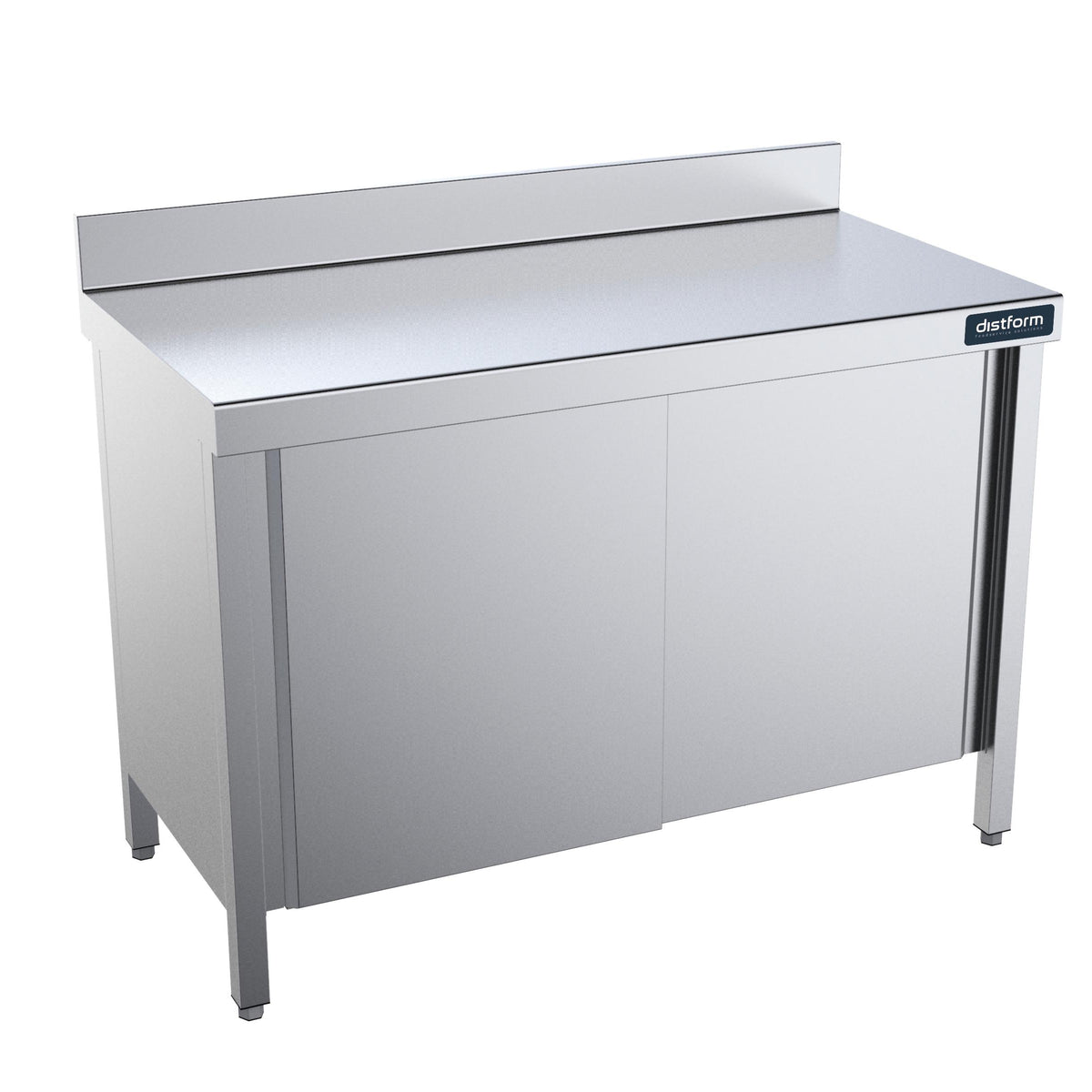 Fmp Table Table adossée avec portes 2000x600- DISTFORM - FMP60200 – FRANCE CHR
