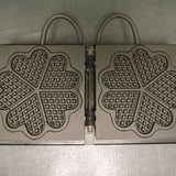 Gaufrier électrique ouverture 180° - basculement gauche / droite - Cœur - KRAMPOUZ
