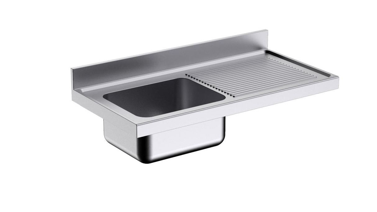 Plonge 1200x550 1c/1e D 400x400x200- DISTFORM - L125541D