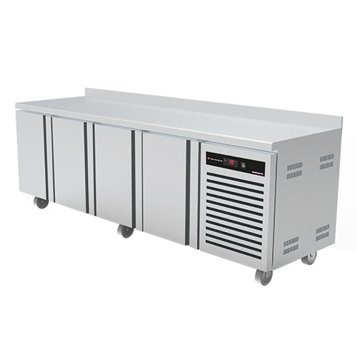 DESSERTE REFRIGEREE - GN 1/1 - 4 PORTES - 581 L - PROFONDEUR 700