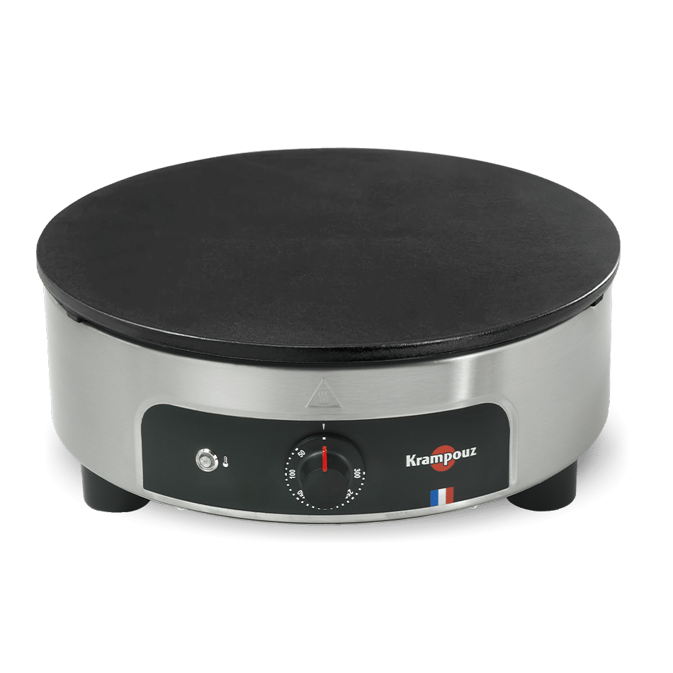 Crepiere electrique émaillée - gamme standard - chassis rond Ø 40 cm - KRAMPOUZ