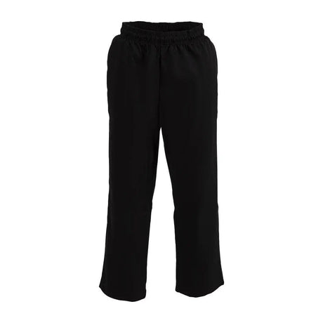 Pantalon de cuisine mixte traité au Teflon Easyfit noir L - FRANCE CHR