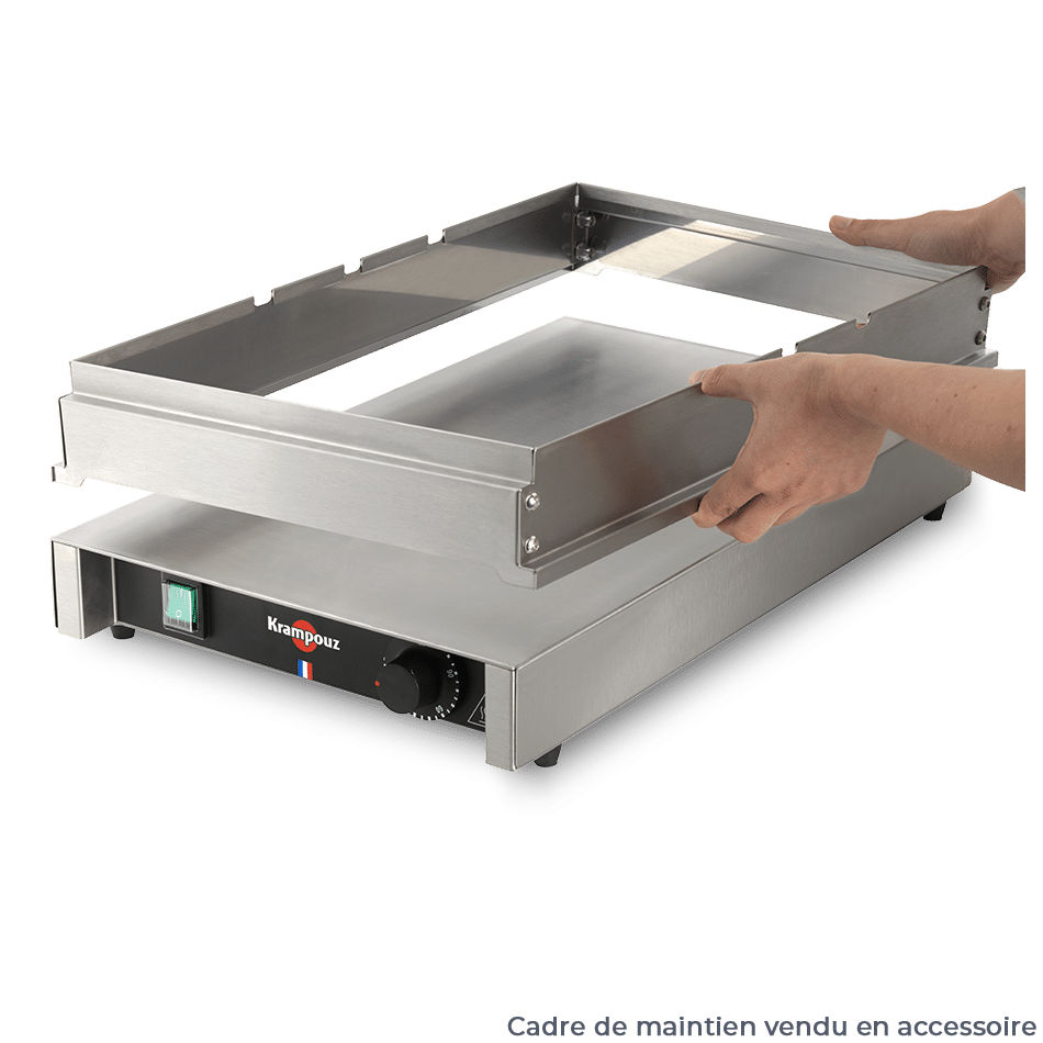 Plaque chauffante inox - KRAMPOUZ