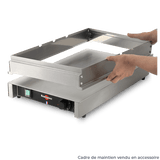 Plaque chauffante inox - KRAMPOUZ