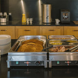 Plaque chauffante inox - KRAMPOUZ