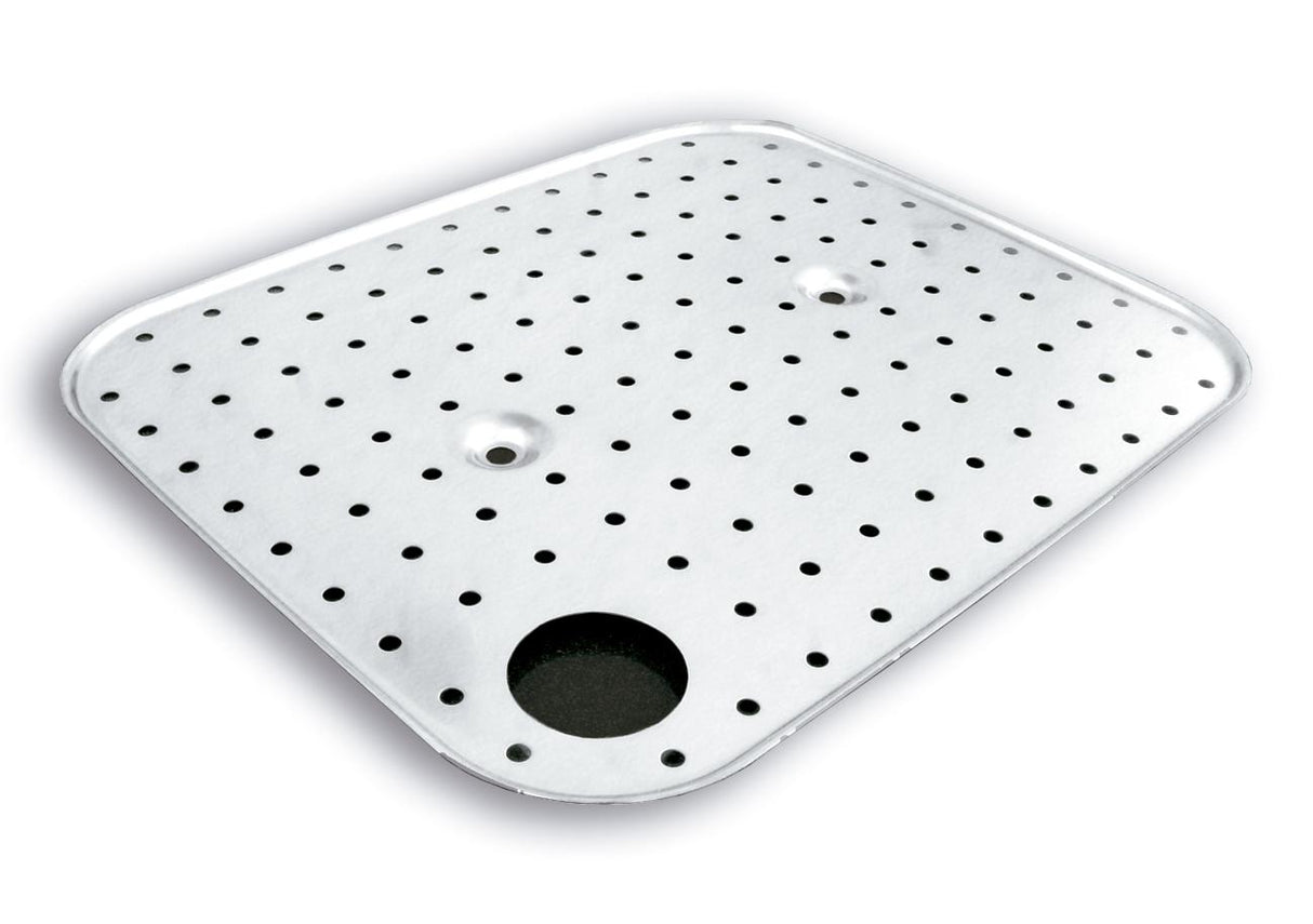 Fond perforé pour plonge 500x500 orifice Gauche- DISTFORM - R005500I